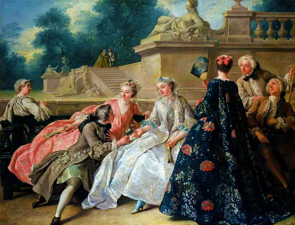 rococo art
