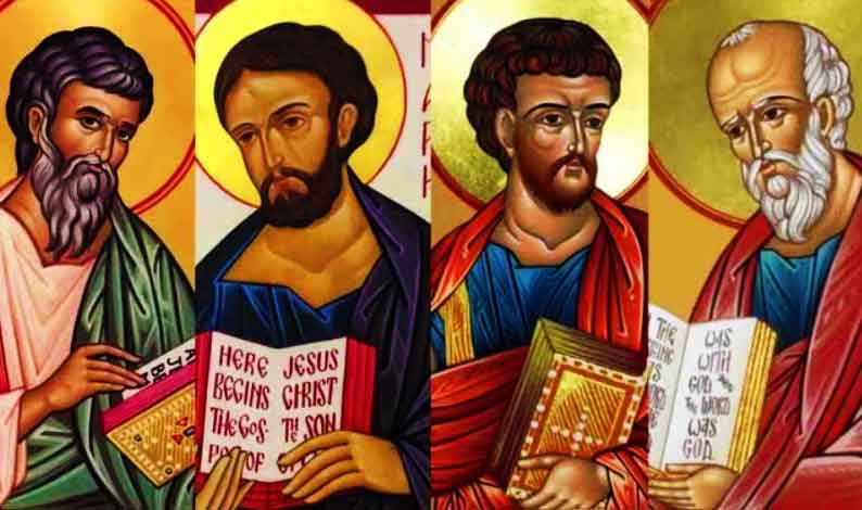 christ apostles four gospels