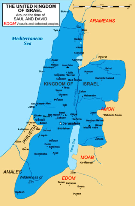 israel map