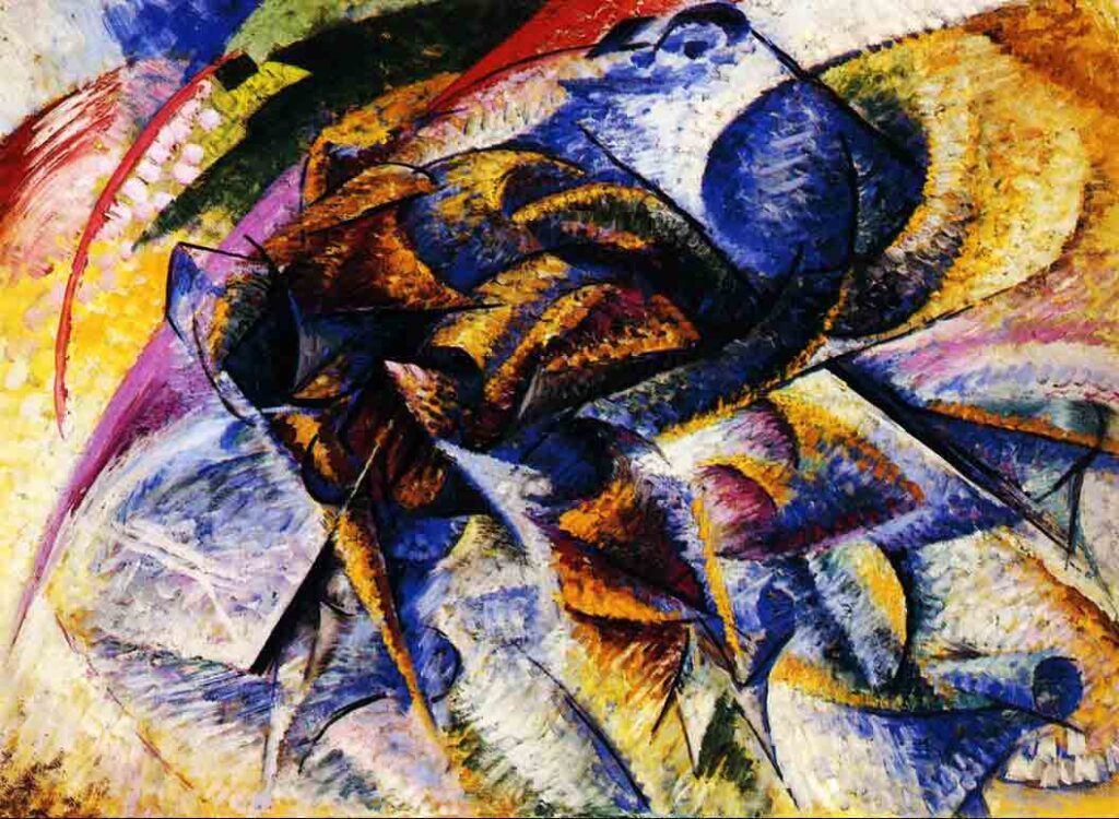 futurist paintings